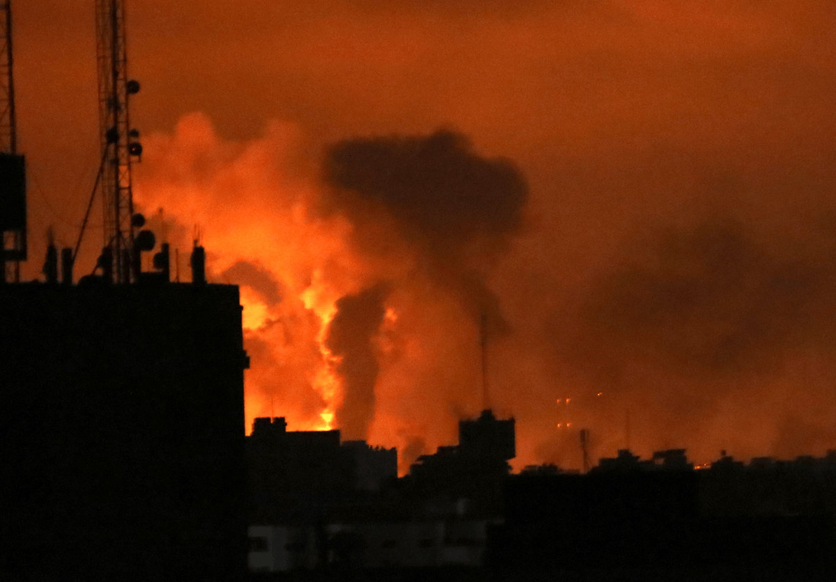 Israeli military says it is 'expanding ground operations in Gaza' after power and internet cut