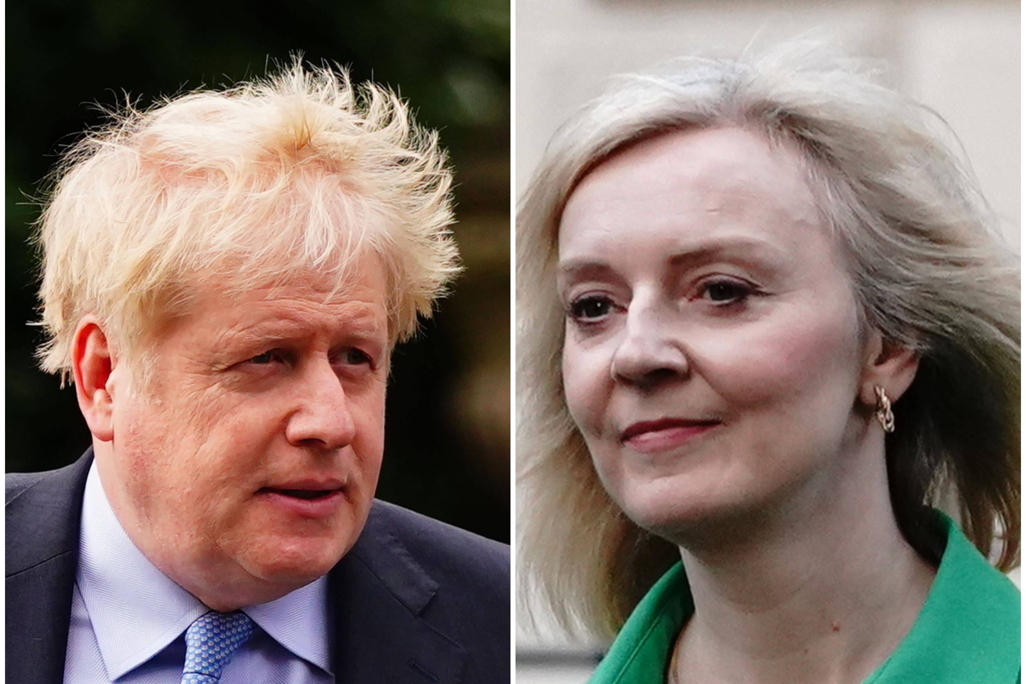 Johnson and Truss subject to Commons jokes after King’s Speech
