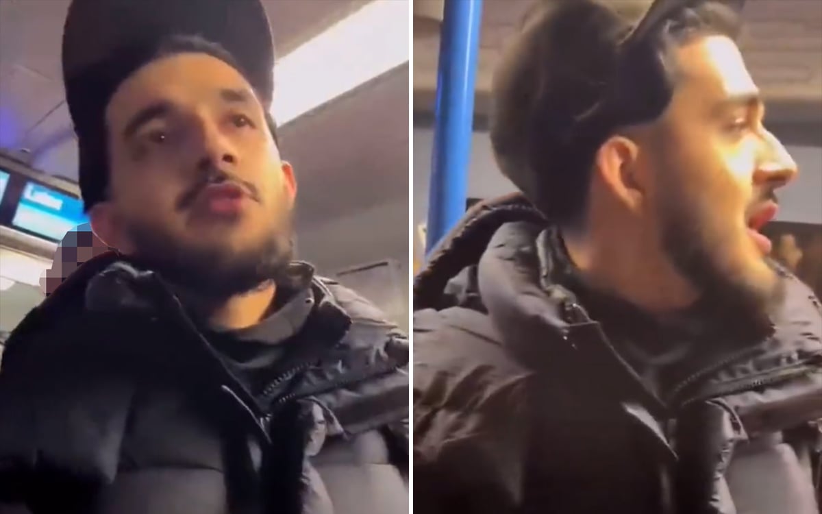 Police probe as man brands pro-Israel supporters ‘killers’ in vile rant on London train