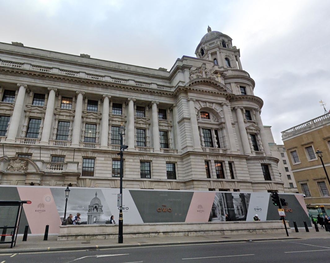 Restaurants inside Whitehall Old War Offices given one star hygiene ratings