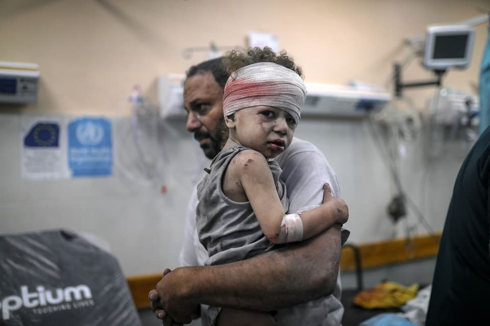 Israeli airstrikes continue on the 13th day in Gaza