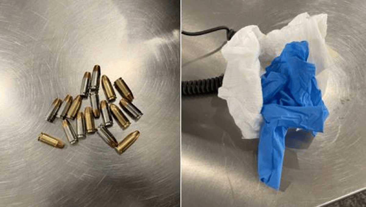 Passenger 'hid 17 bullets inside nappy' at airport in New York