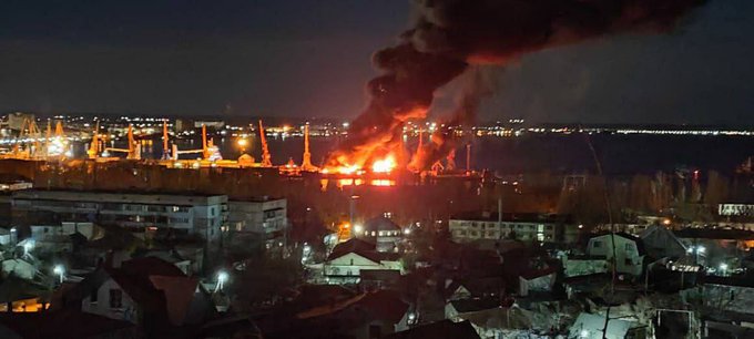 Grant Shapps: Russian dominance in Black Sea 'challenged' after Ukraine says it destroyed a warship