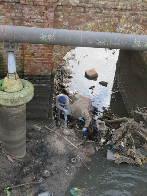 'Secret river' and tonnes of rubbish uncovered as Brent Reservoir drained in £2m project 