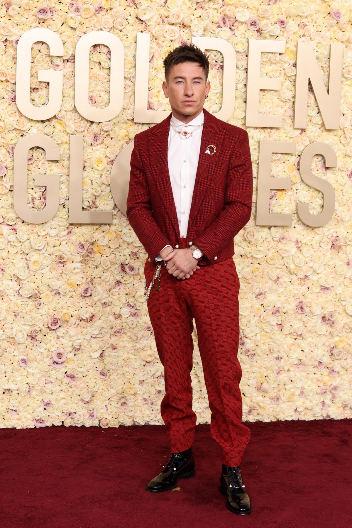 Barry Keoghan has underpants ironed ahead of Golden Globes red carpet
