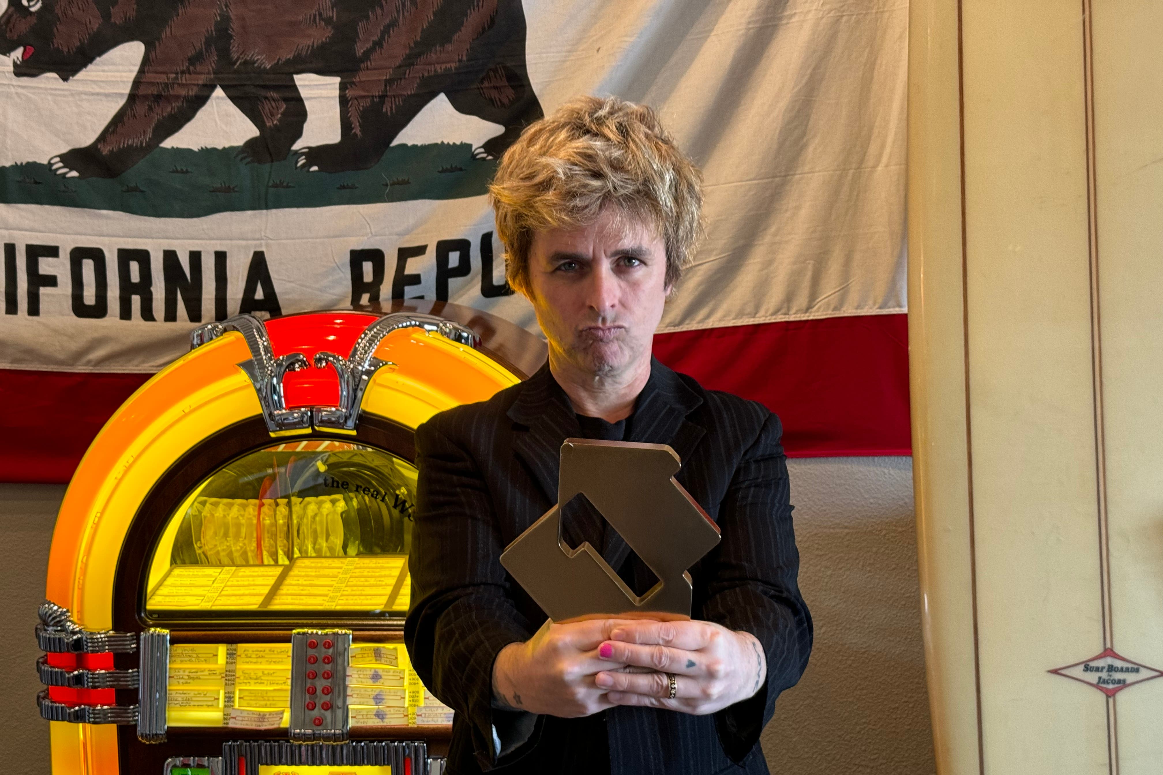 ‘We love you all’ – Billie Joe Armstrong on fifth Green Day number one record