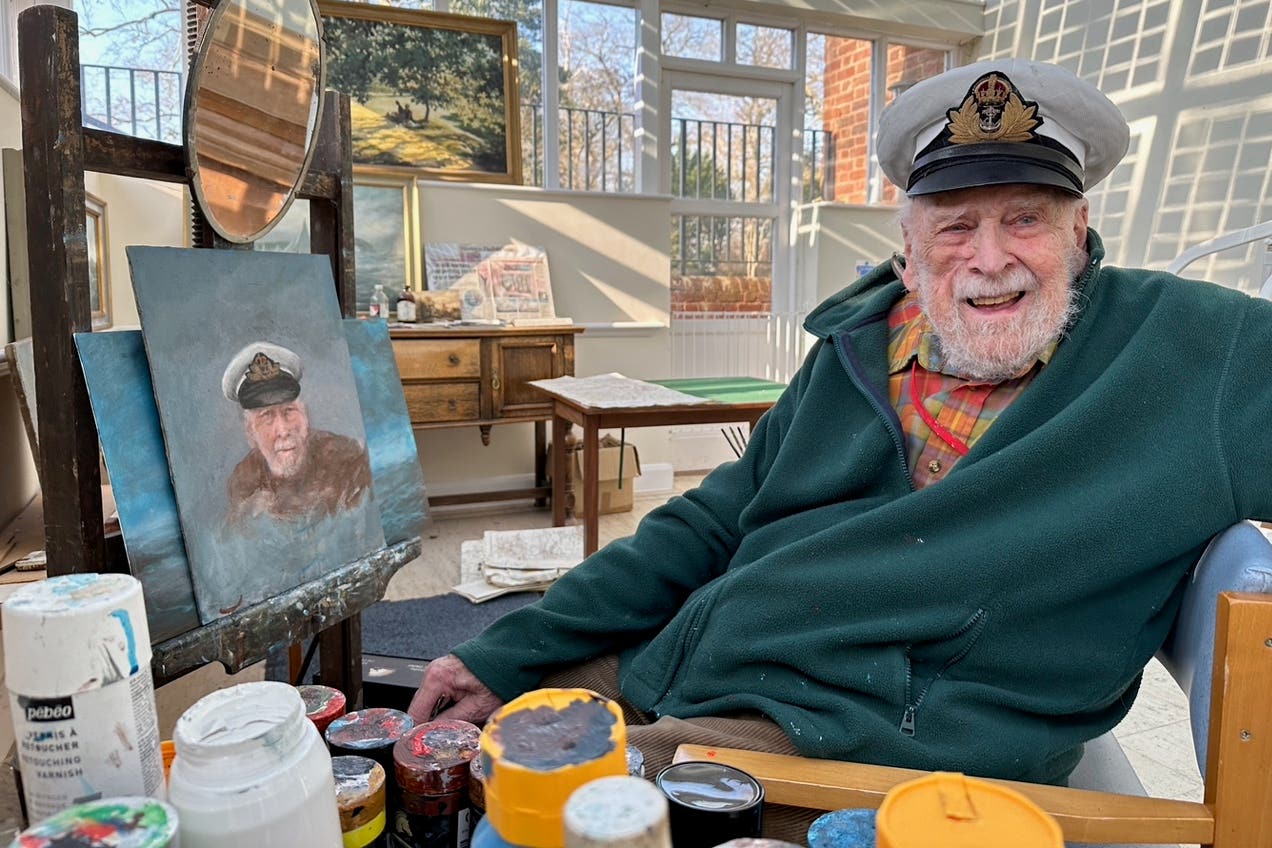 D-Day veteran celebrates 100th birthday in style