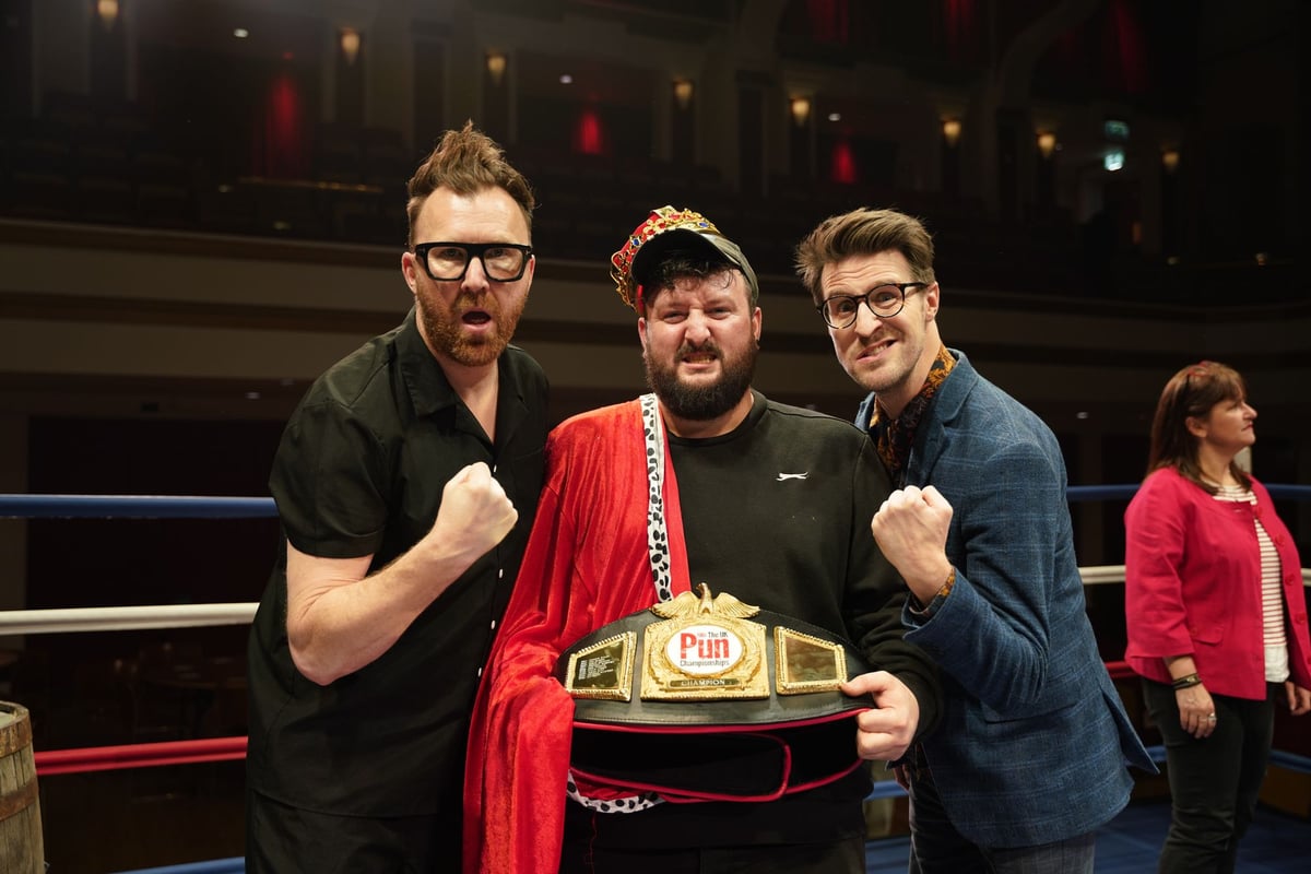 Kev Mud wins UK Pun Championship 2024