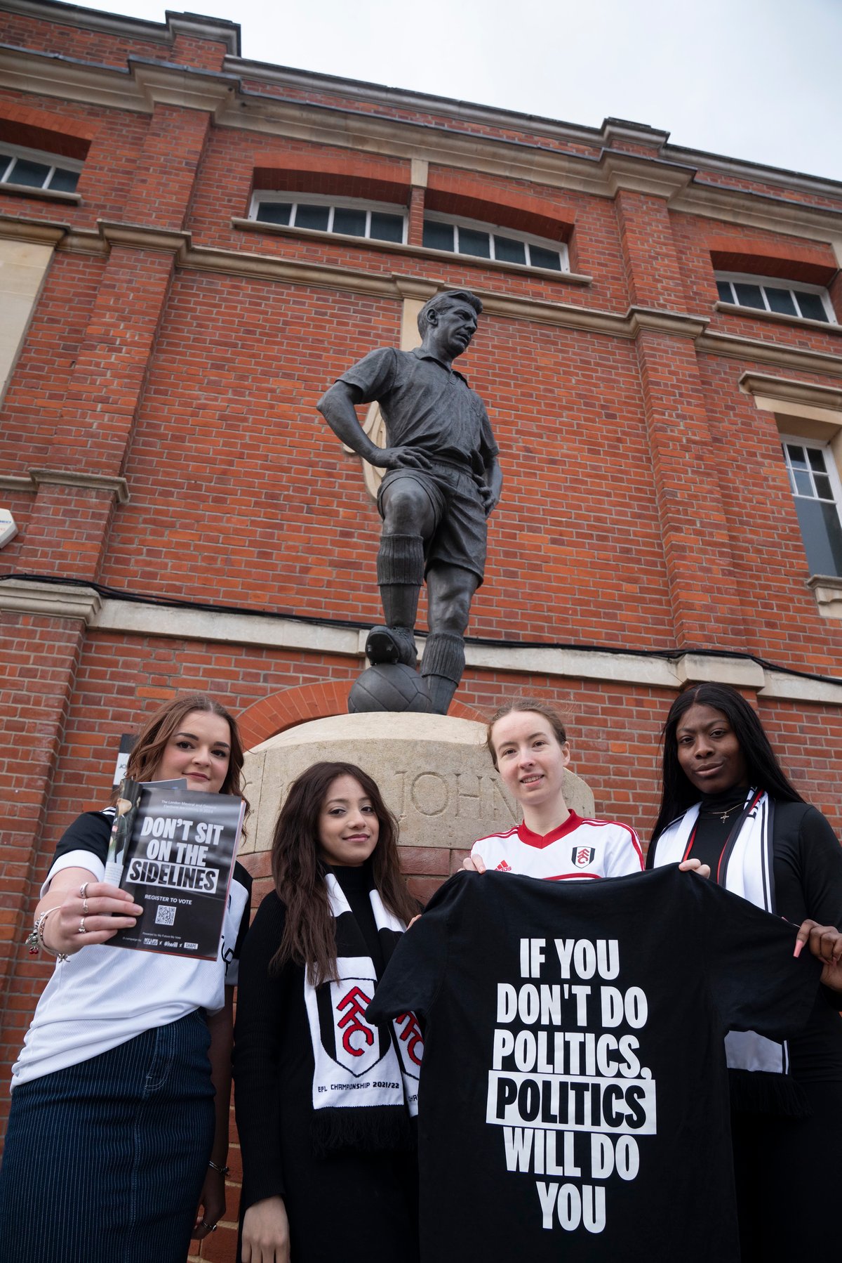 Football fans told 'don't sit on the sidelines' in London voting campaign