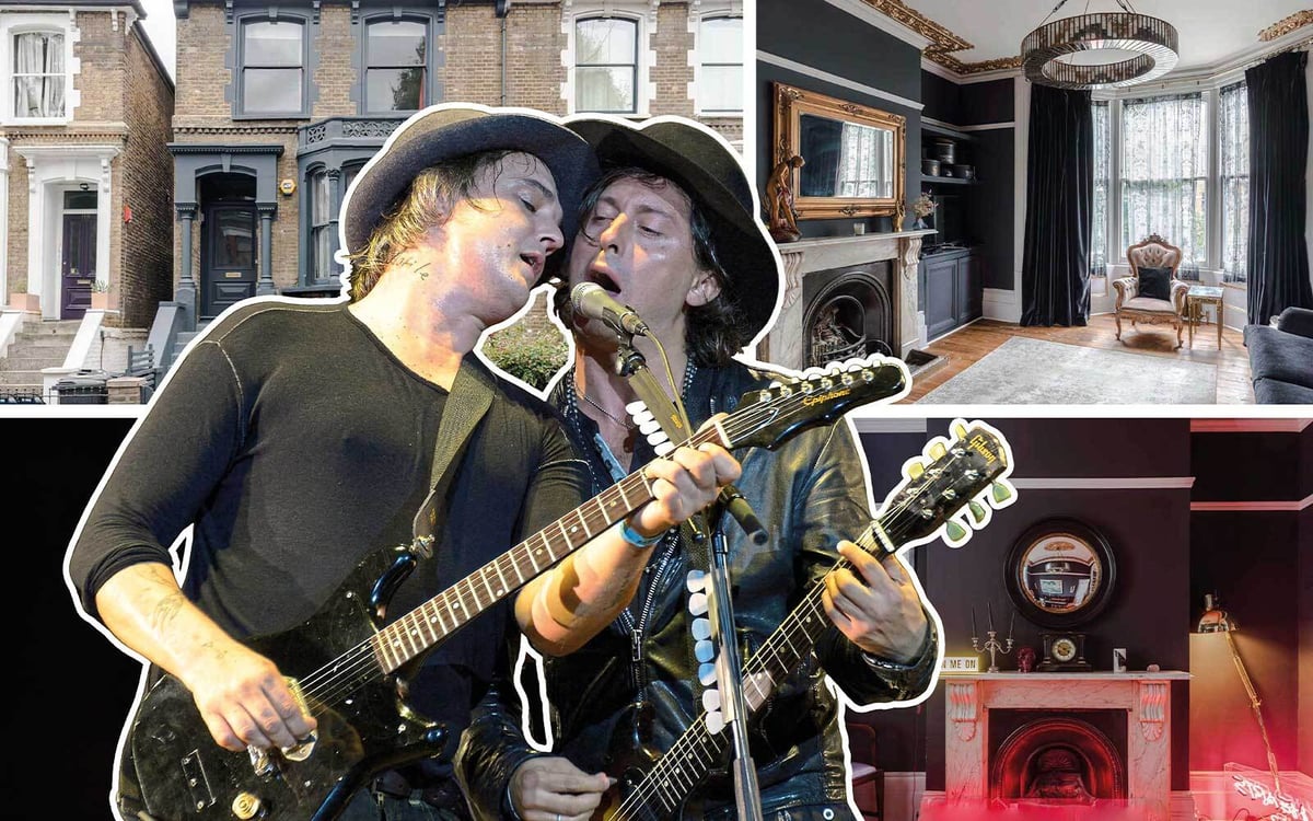 The perfect home for a Libertines fan? Band member's home for sale — on Albion Road