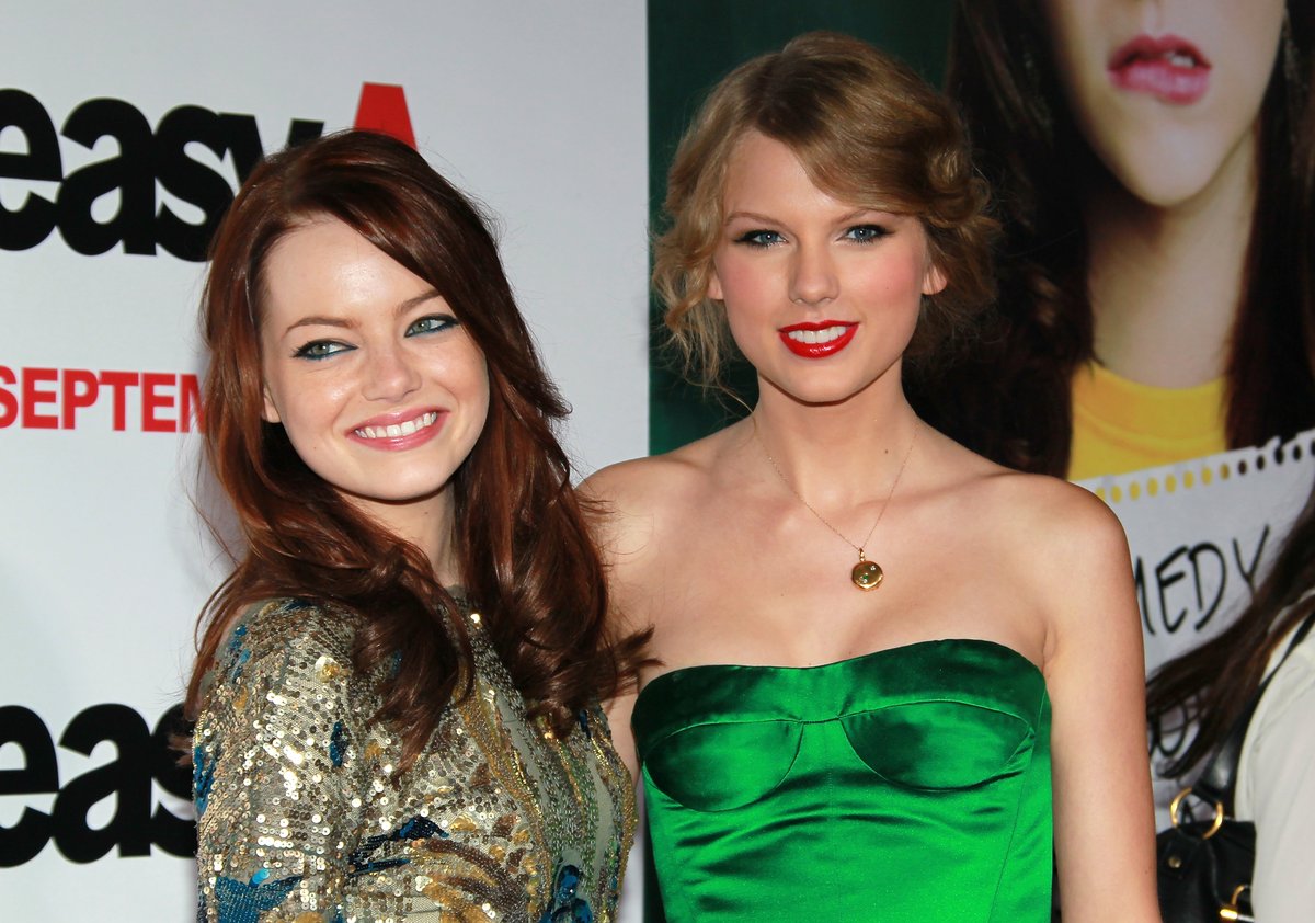 Emma Stone vows to never joke about pal Taylor Swift again after Golden Globe quip went viral