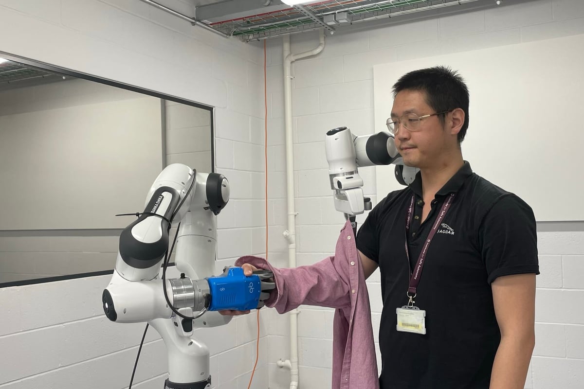 Two arms are better than one for robot dressers, says researcher
