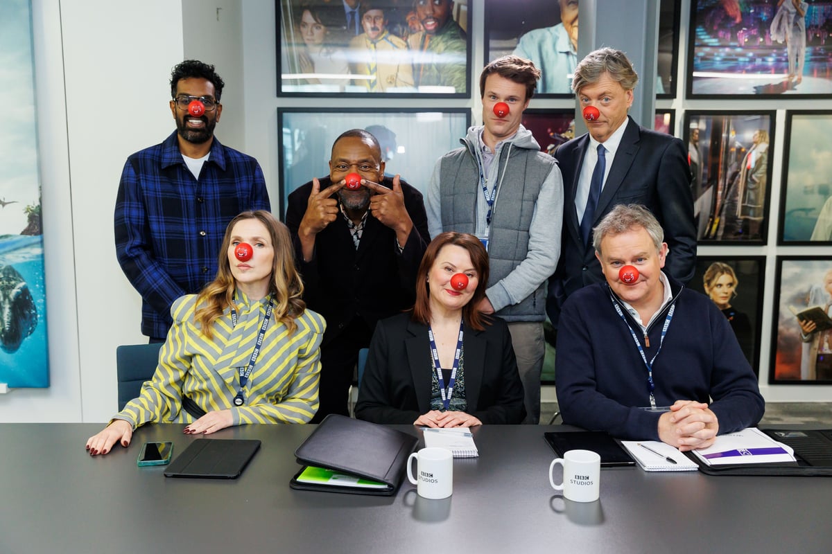 Hugh Bonneville searches for the new Lenny Henry in W1A Red Nose Day sketch