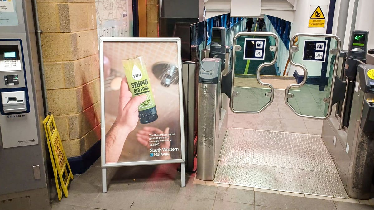 South Western Railway launches campaign to highlight verbal abuse