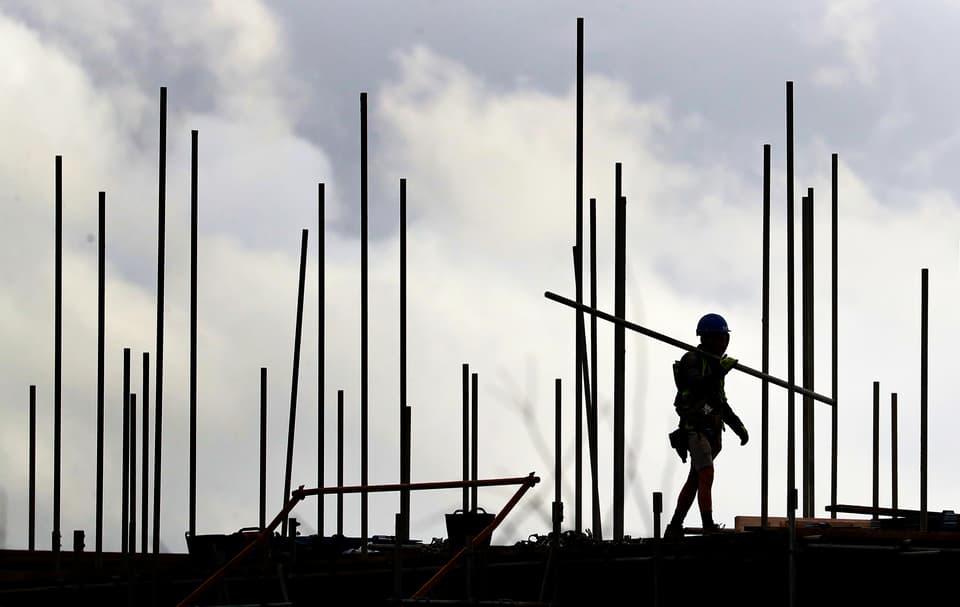A building under construction