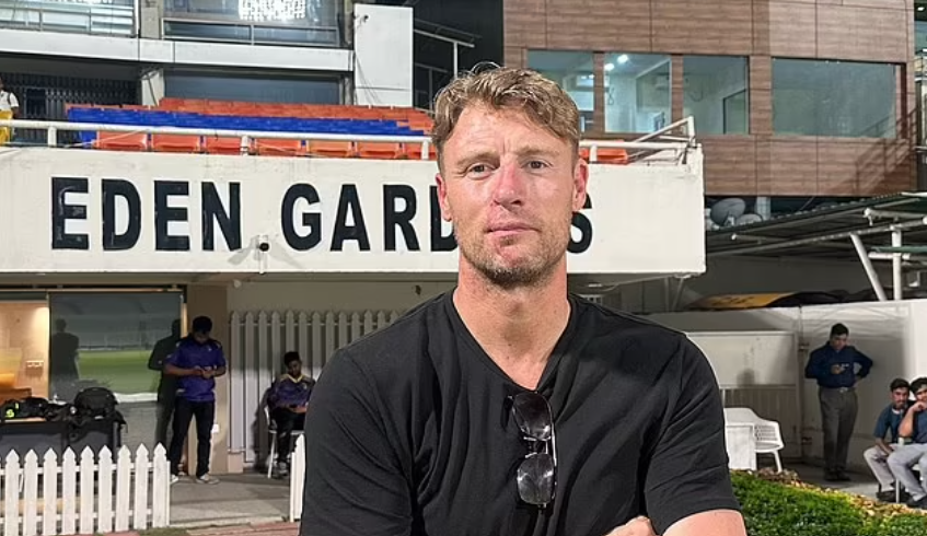 Freddie Flintoff's healing facial injuries pictured while filming in India after horror Top Gear crash