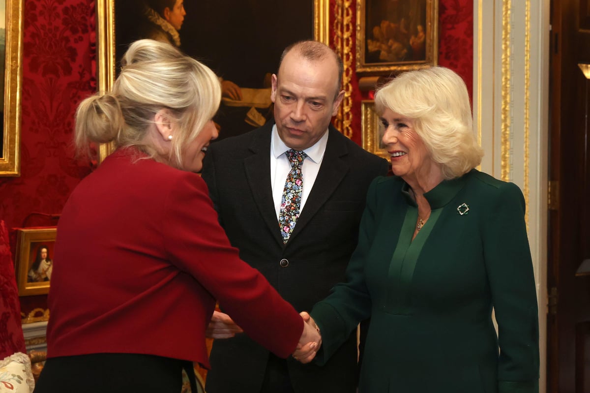 Queen says Charles is doing very well as she completes Northern Ireland visit