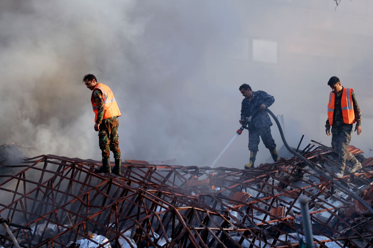 Israeli airstrike on Iran's consulate in Syria killed two generals, officials report