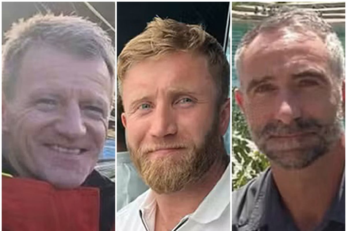 Families pay tribute as bodies of three British aid workers repatriated from Gaza
