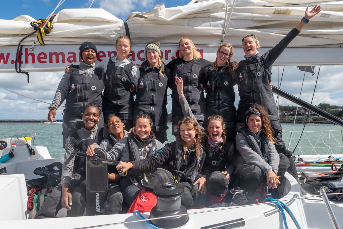British sailors complete global race as part of all-female international crew