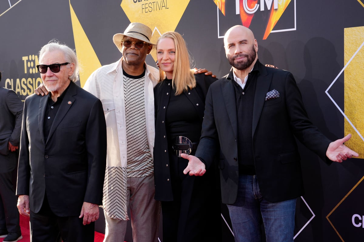 Pulp Fiction cast honour Bruce Willis as they reunite to mark film's 30th anniversary in LA