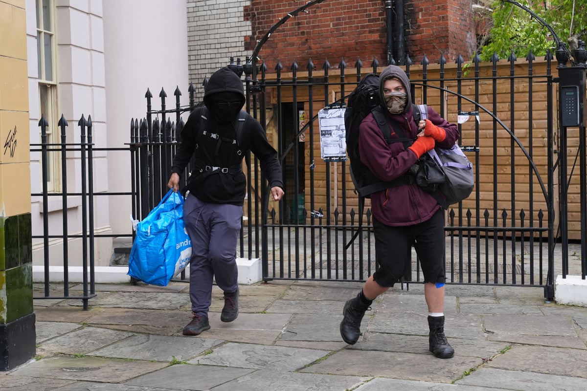 Squatters slowly filter out of Gordon Ramsay’s pub