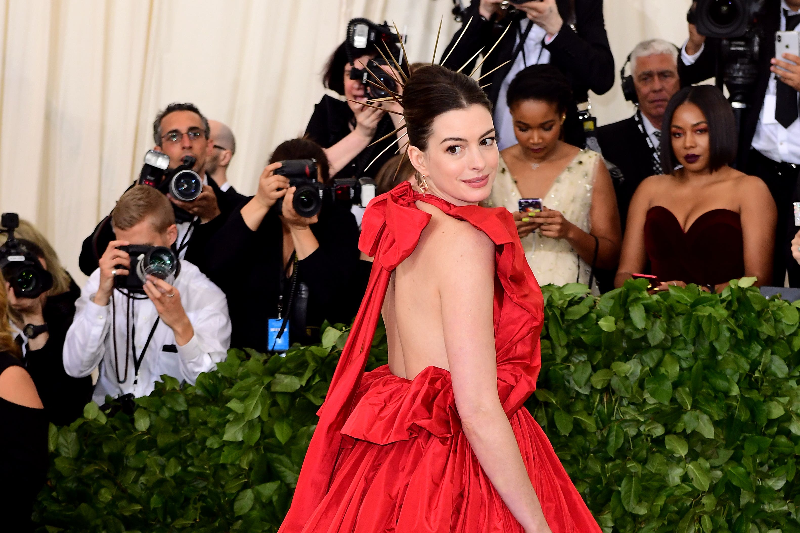 Anne Hathaway reflects on ‘gross’ audition having to kiss 10 men