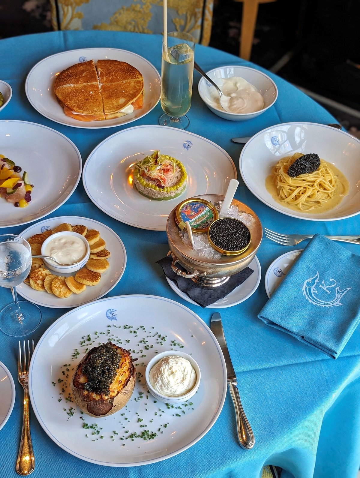 Mayfair members club Caviar Kaspia opens to the public
