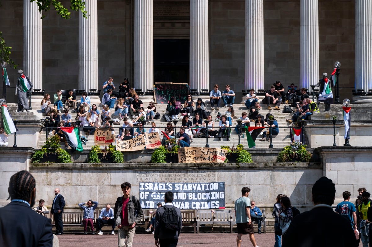 ‘My uni is complicit in Gaza — that must stop’: inside London's student protest camps