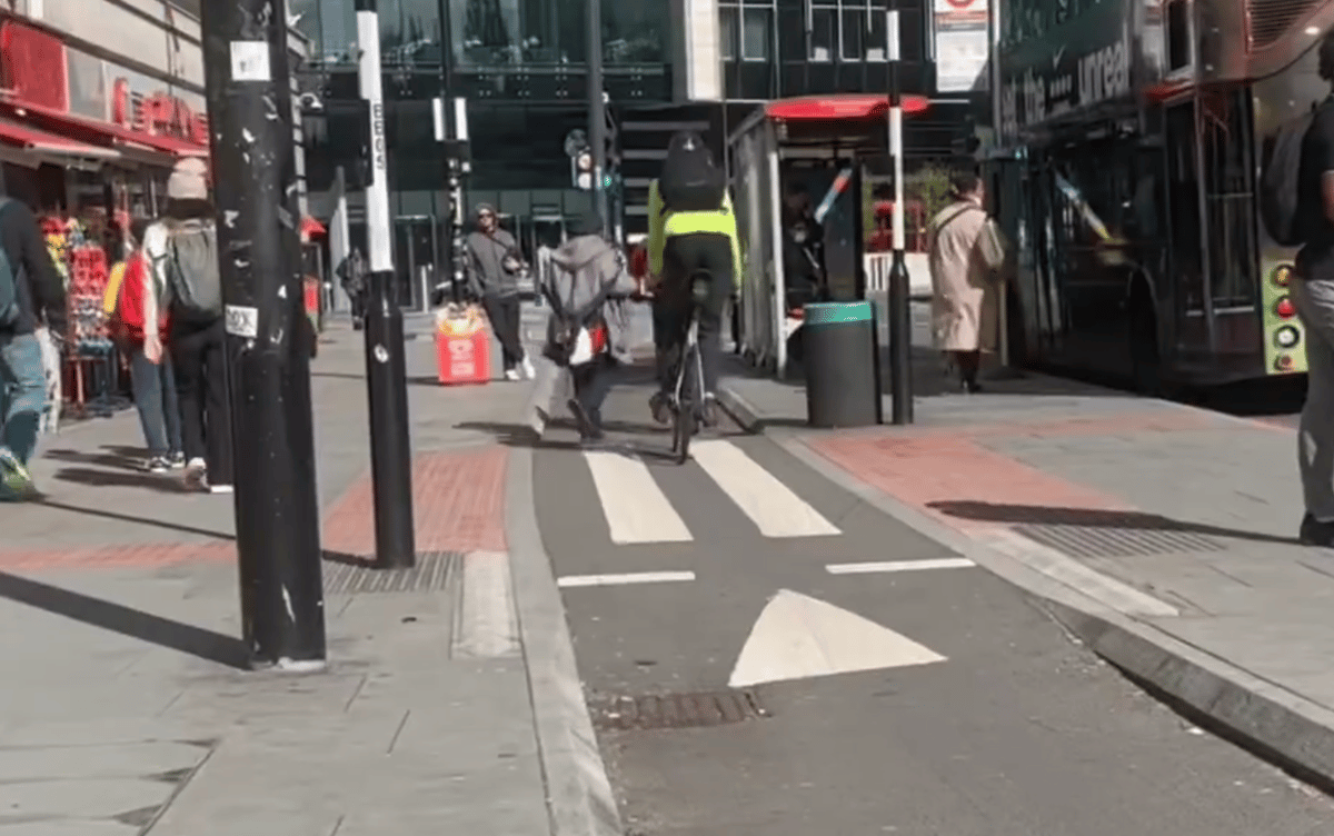 Two-thirds of London's 'floating' bus stops found to have design issues, as four people struck by cyclists
