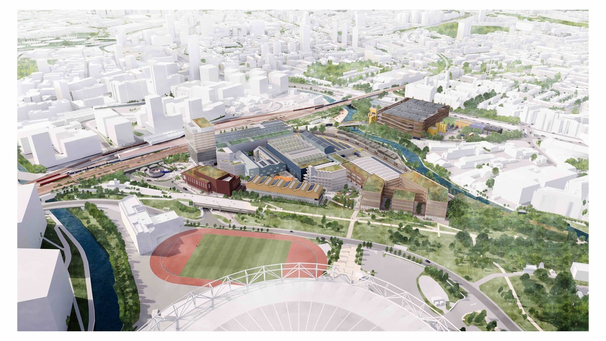 Network Rail submits plan to redevelop final part of 2012 Olympics site