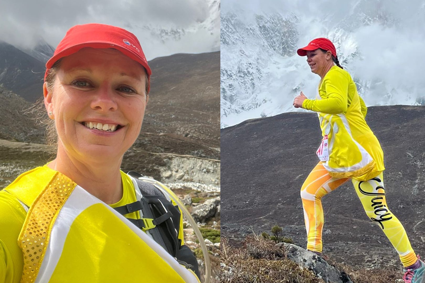 Army veteran named Orange dressing up as a lemon to run Everest Marathon