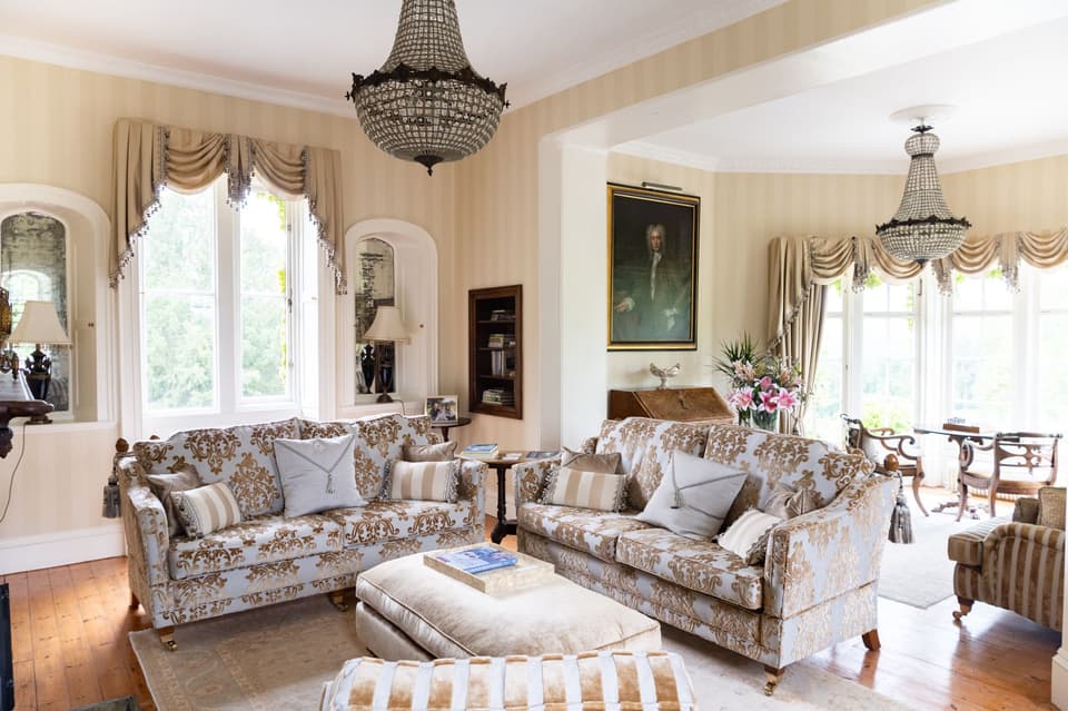 Period interiors at Lea Hurst