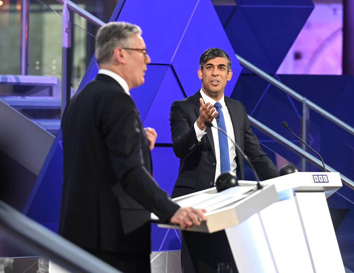Starmer and Sunak class over small boats and betting in final TV debate before polling day