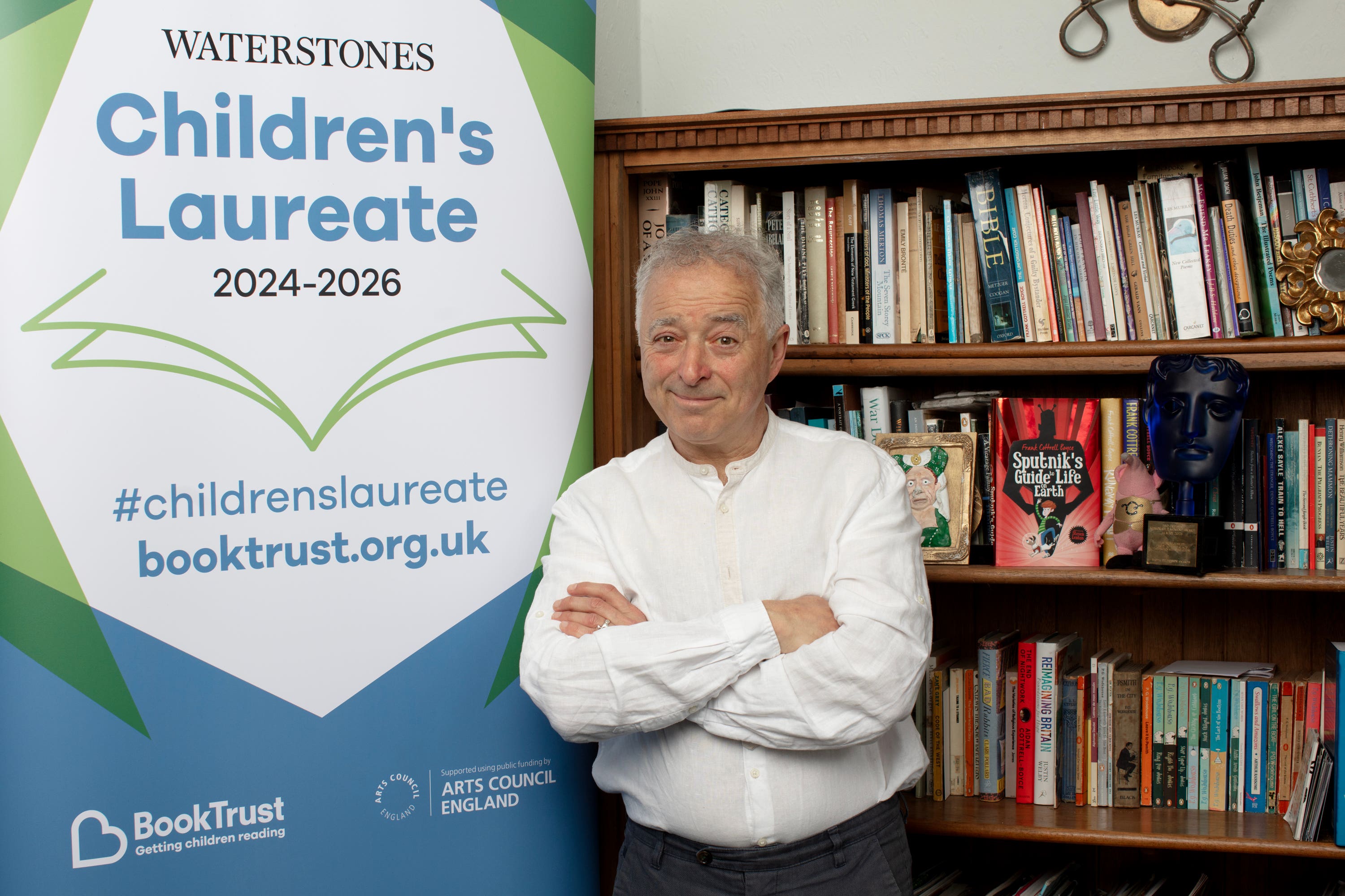 New Children’s Laureate will ‘knock on the door of Number 10’ to promote reading