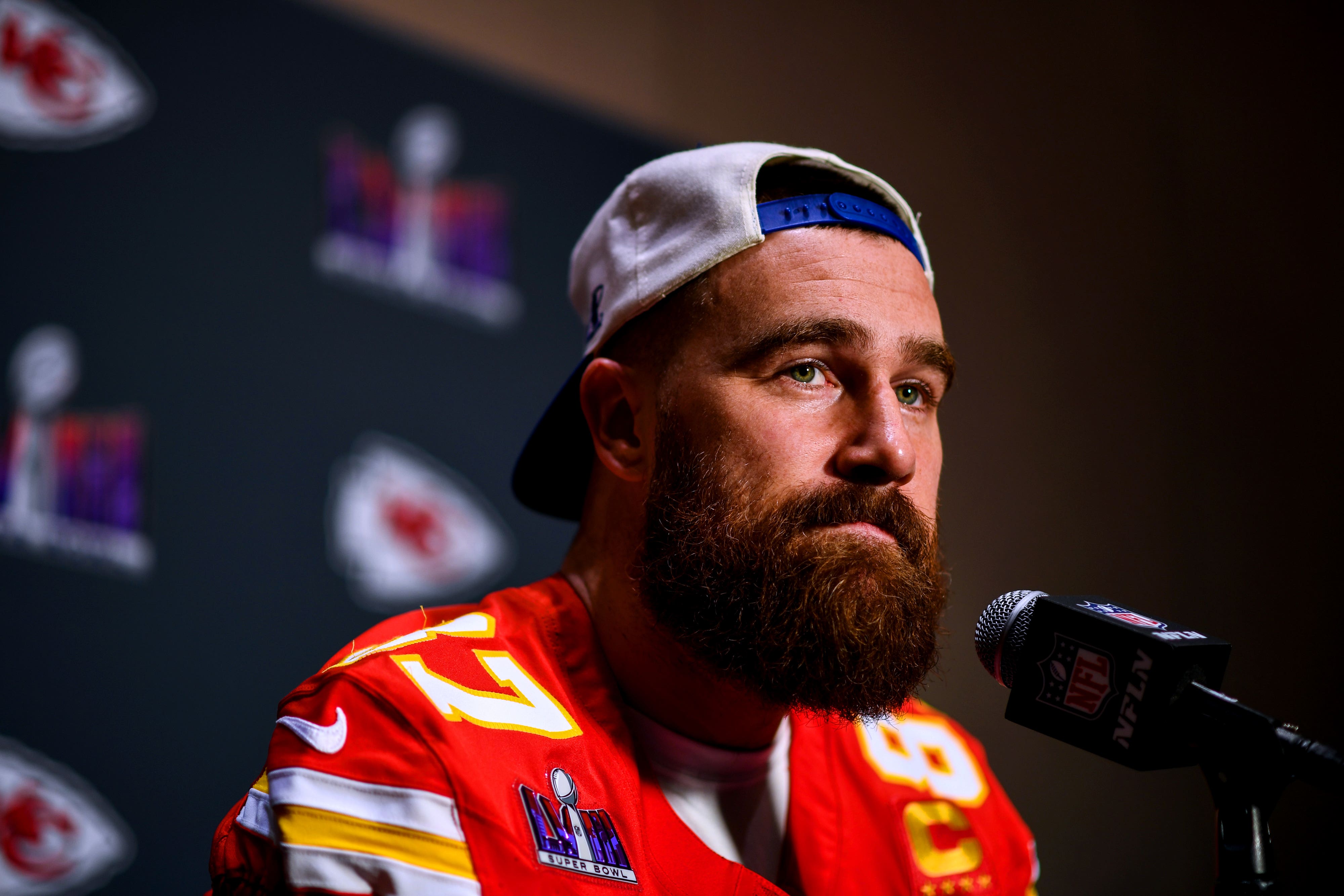 Taylor Swift boyfriend Travis Kelce hints he may appear in Eras show again