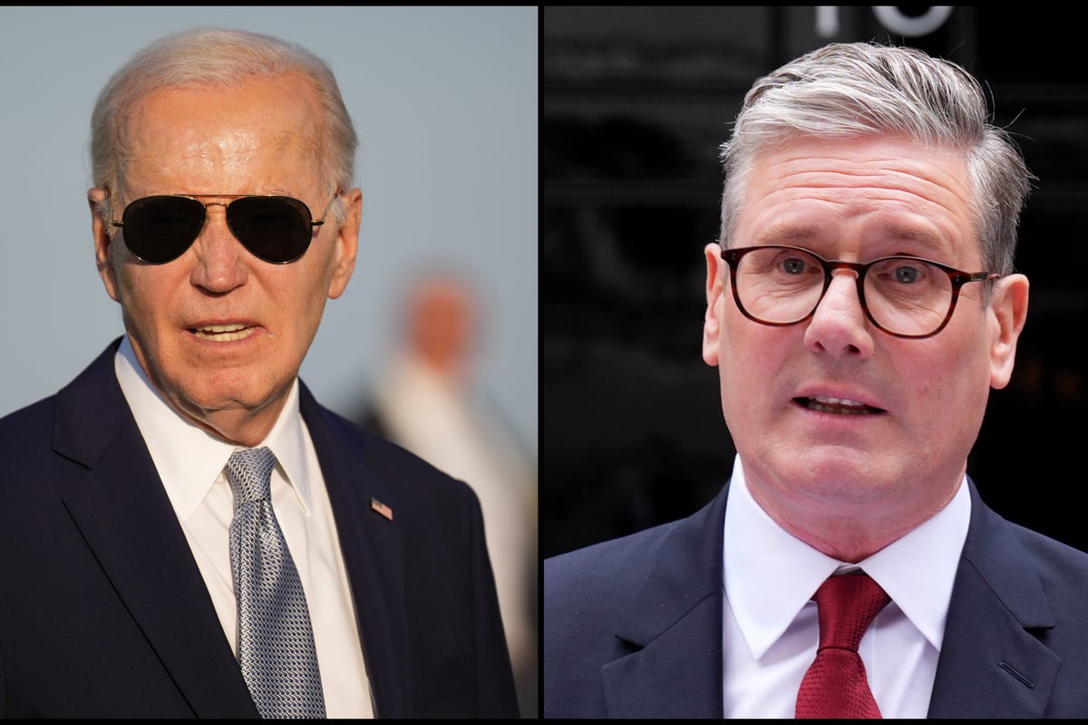 Biden praises ‘special’ UK relationship as he congratulates Starmer on victory