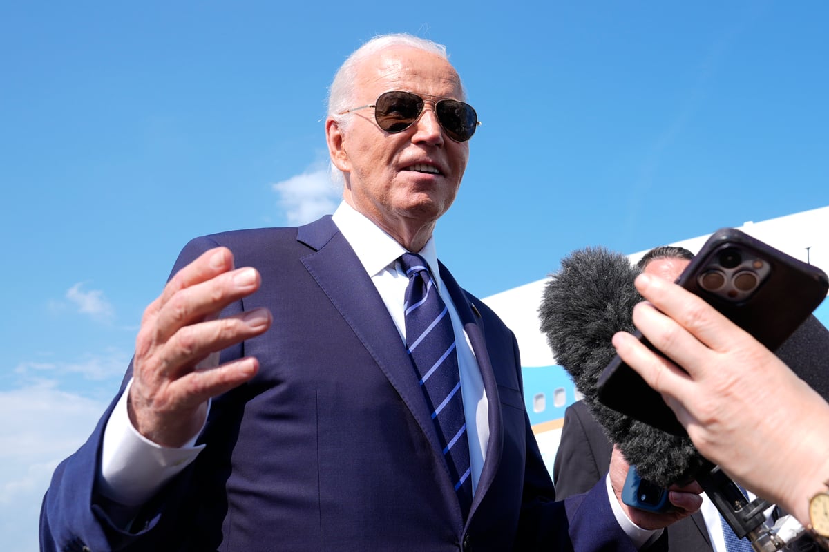 Joe Biden admits saying he wanted to put bullseye on Donald Trump was a 'mistake'