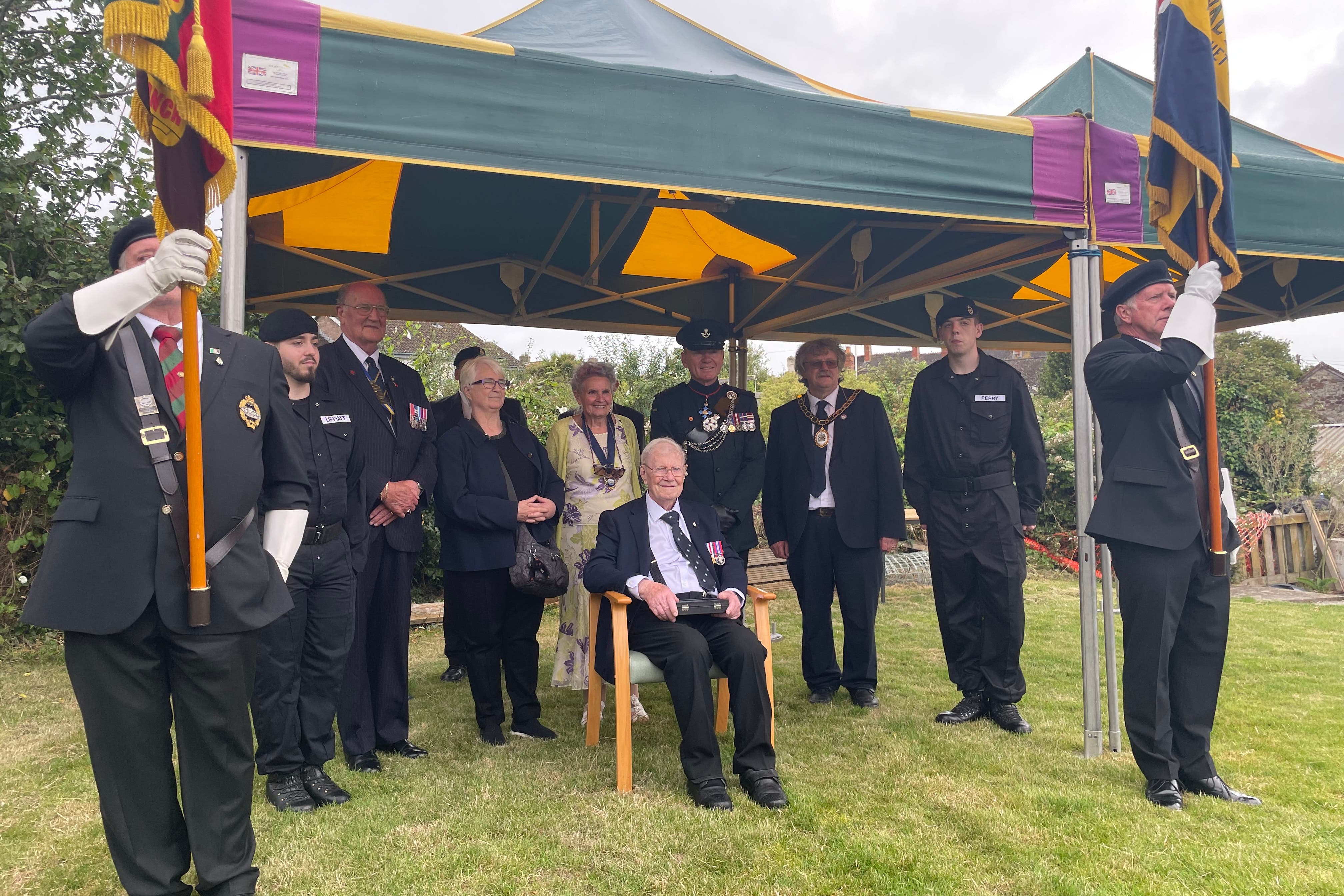 Second World War veteran finally gets medals 80 years later