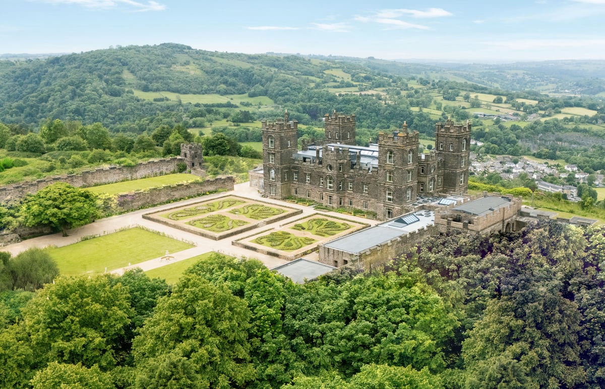 The Derbyshire castle that used to be a ruin – with flats for £575,000