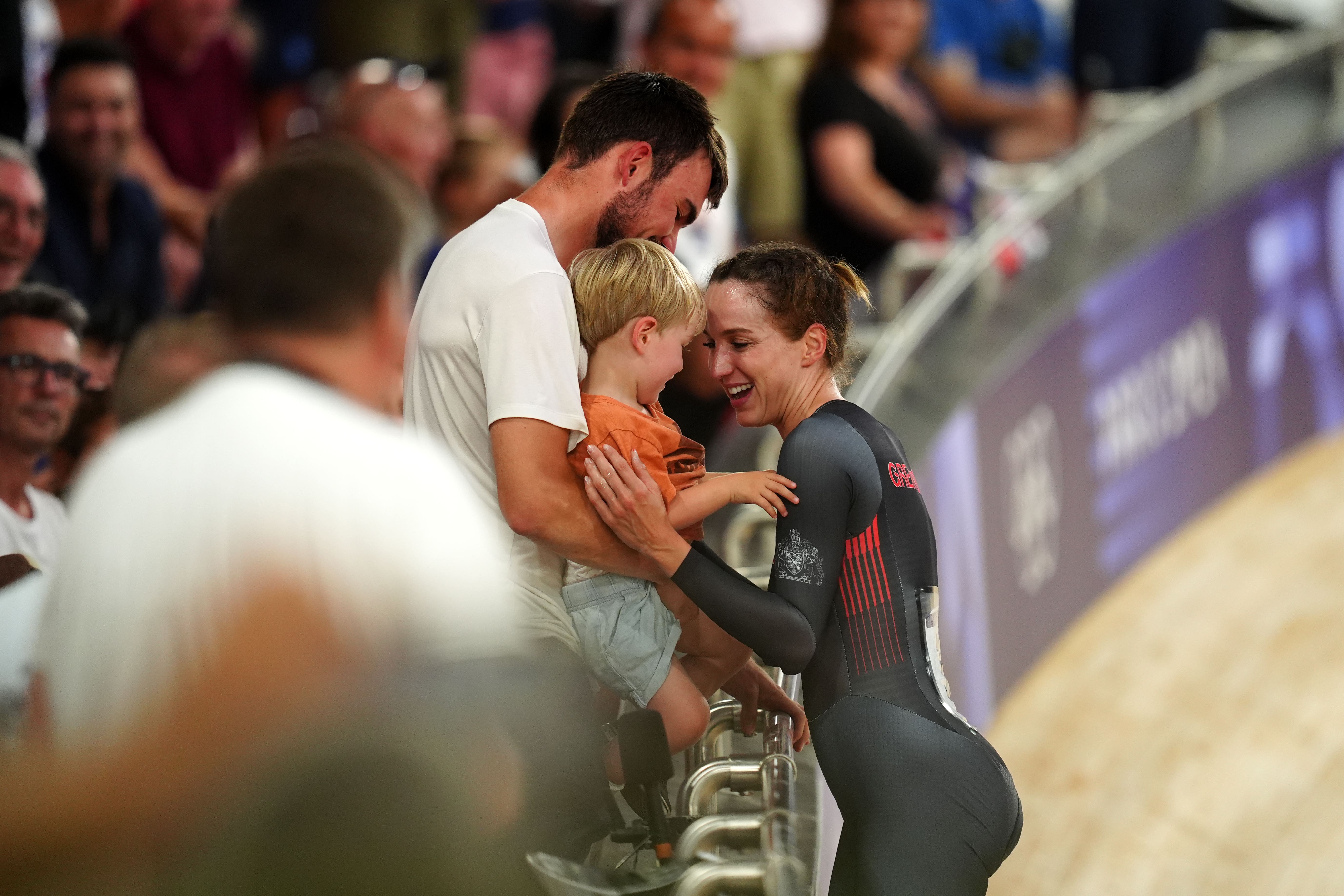 Don’t describe me as a role model for mothers, says cyclist Elinor Barker