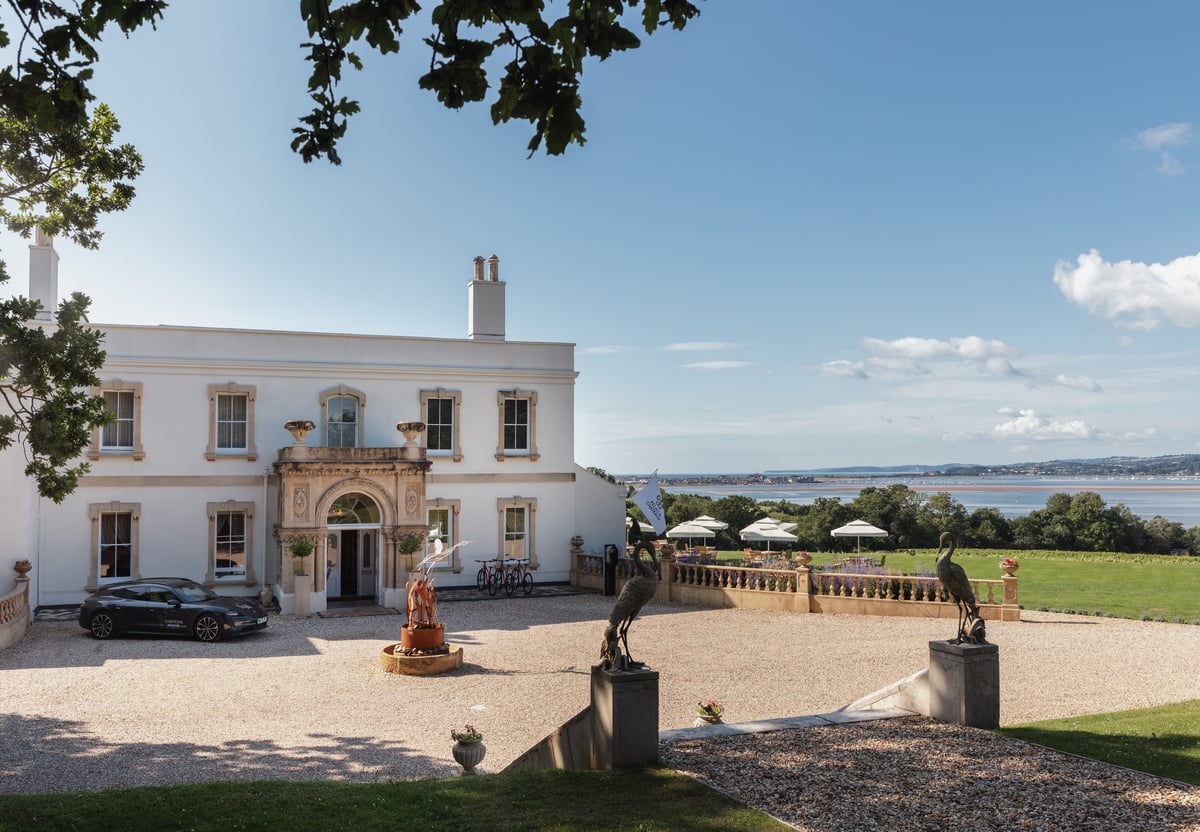 Lympstone Manor, Devon: a Michelin star dream overlooking the Exe Estuary — with its own vineyard