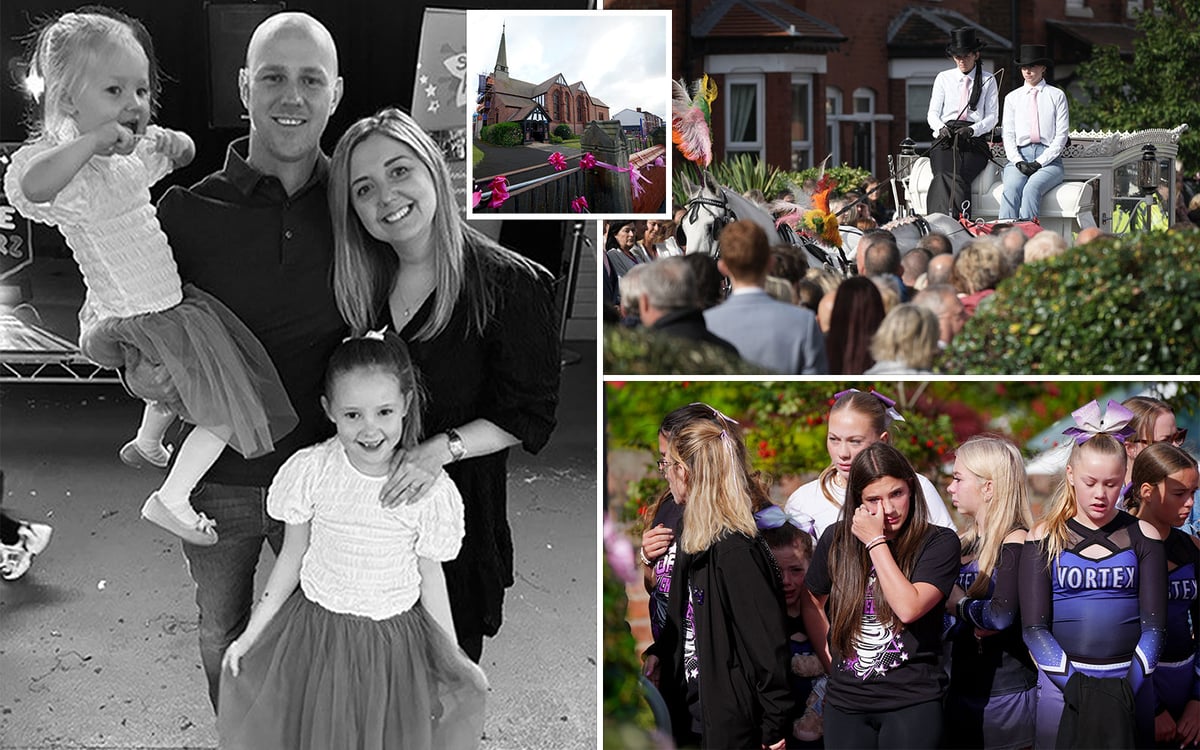 Southport: Mourners line streets for funeral of girl, 7, killed at Taylor Swift-themed dance class