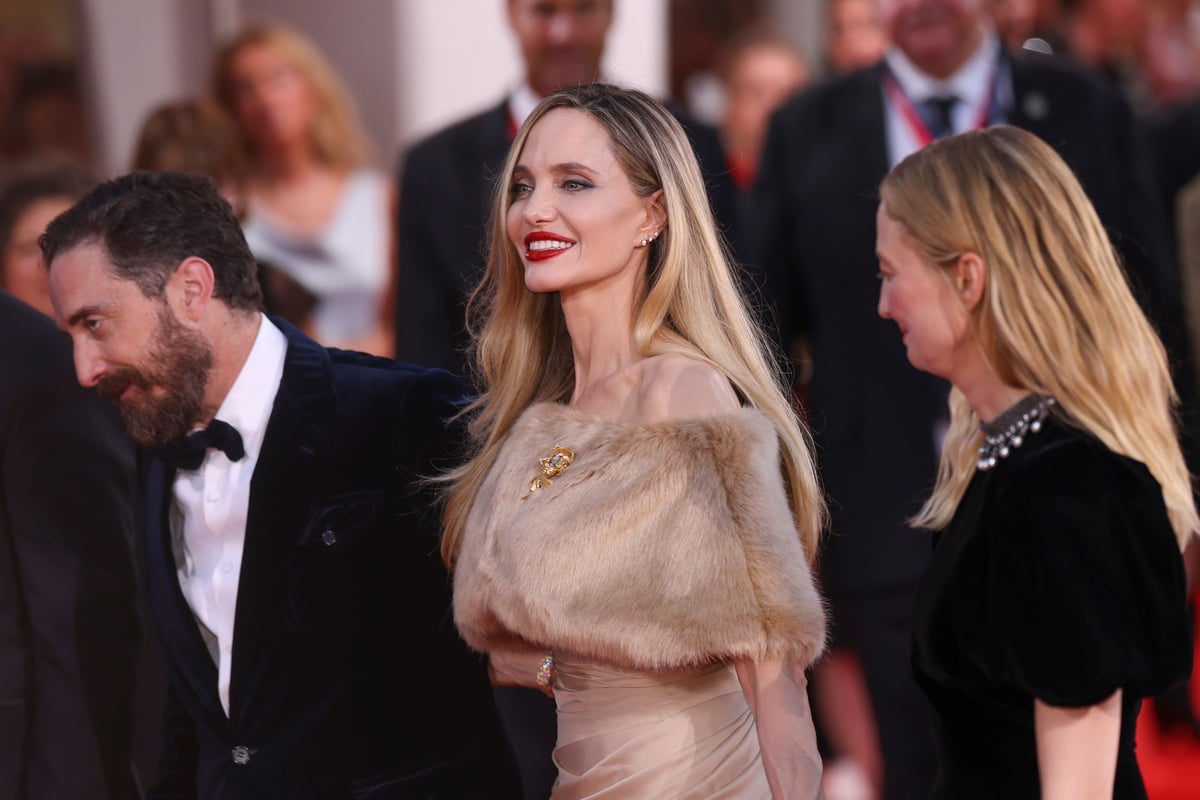 Angelina Jolie moved to tears during standing ovation for new biopic