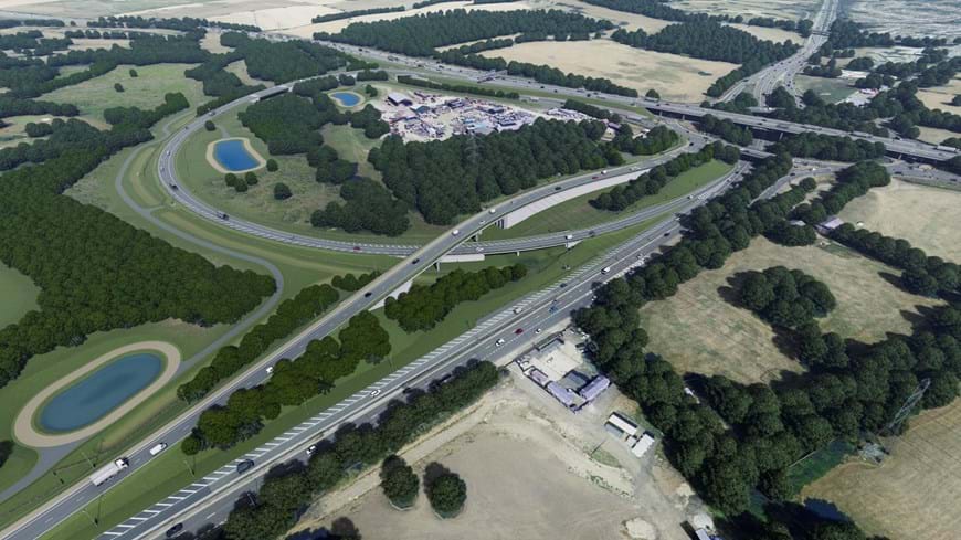 M25 slip road to shut for seven weekends for work on £170m junction 28 upgrade