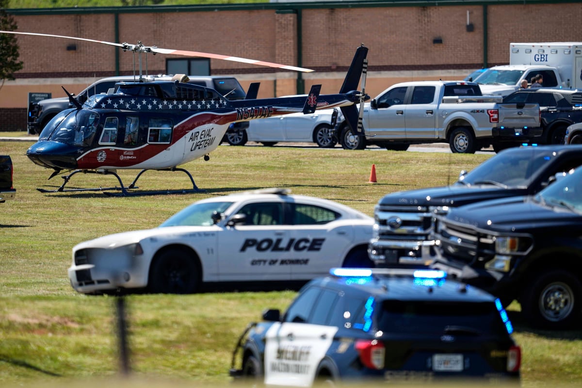 Georgia school shooting: Gunman kills four and injures nine before arrest