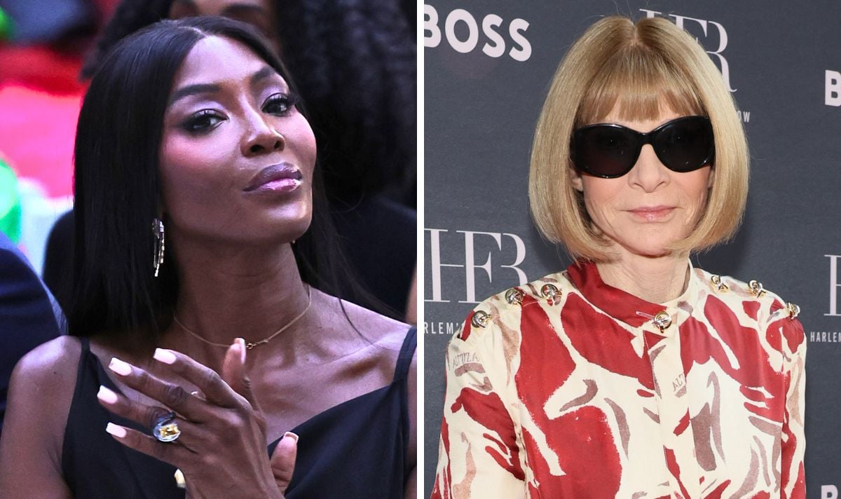 Naomi Campbell shocks fashion audience by 'dissing Anna Wintour' in front of her