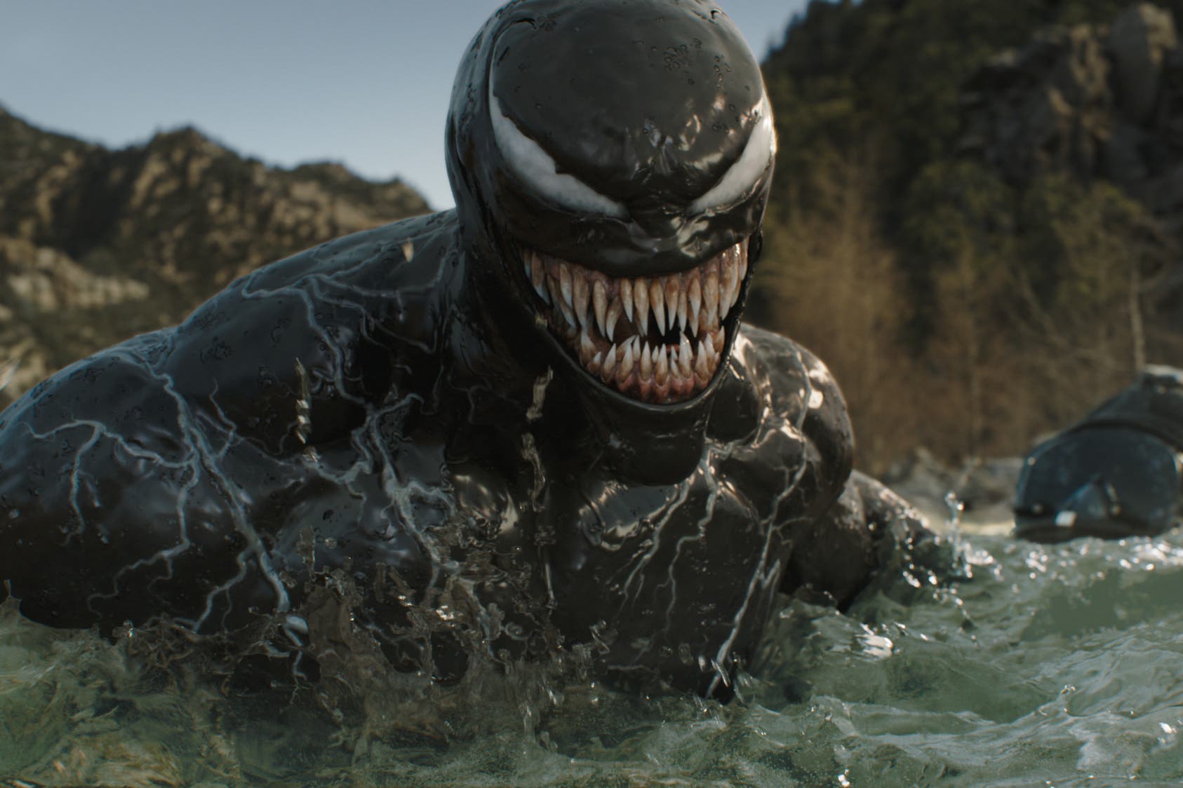 Venom trailer shows Tom Hardy as Marvel antihero on the run from his creator