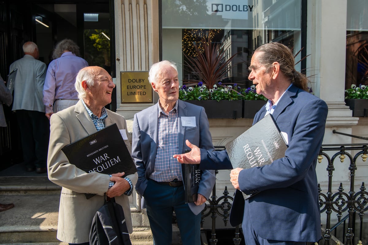 London boys choir conducted by Benjamin Britten reunited after 61 years
