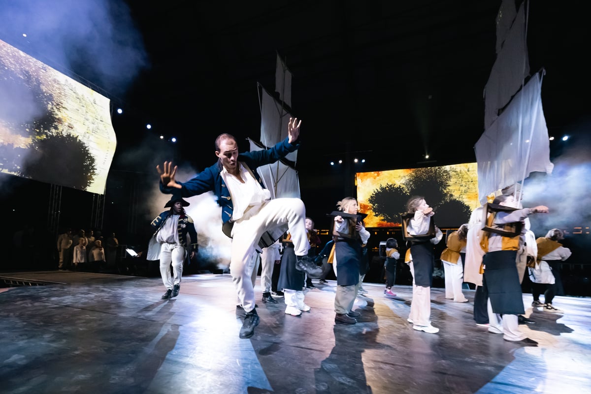 Ghost Ships at Historic Dockyard Chatham review: a sprawlingly ambitious dance show